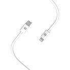 S-Link Hálózati töltő - SL-EC62PD (20W, QC4.0 Gyorstöltés,Type-C to Lightning, 100cm adat+töltőkábel, fehér)