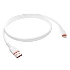 S-Link kábel - SL-X207E (2A, 12W, Gyorstöltés, Lightning, adat+töltőkábel, fehér, 1m)