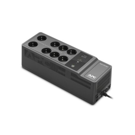 APC Szünetmentes Tápegység - BE650G2-GR (Back-UPS, 650VA, 400W, 230V, 8x Schuko, USB-A töltő)