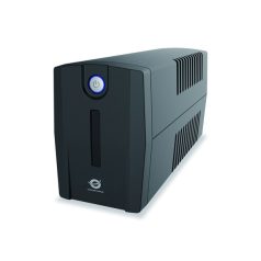   Conceptronic Szünetmentes  850VA - ZEUS02ES (2x Schuko, line-interaktív, RJ45 vonalvédelem, USB, fekete)