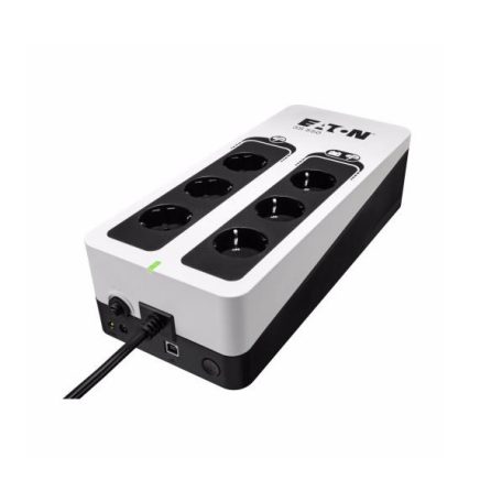 EATON szünetmentes 550VA - 3S550D Gen 2 (6 Schuko kimenet, Standby, USB, vonal védelem, szoftver)