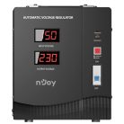 NJOY Toroid Transzformátor 5000VA - Alvis 5000 AVR (Kimenet: bekötős, LCD kijelző, indítás késleltetés)