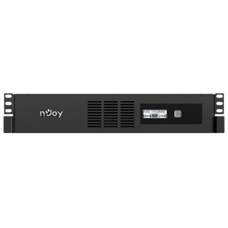 NJOY Szünetmentes 600VA - Code 600 (4 IEC C13, line-interaktív, USB menedzsment, szoftver, LCD kijelző, 2U rack)