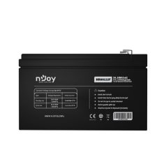   NJOY Szünetmentes akkumulátor - HR09122F (12V/9Ah, High Rate Discharge,  Long-life, T2/F2, zárt, gondozás mentes, AGM)