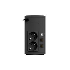   NJOY Szünetmentes  600VA - Keen 600 USB (2 Schuko, line-interaktív, USB menedzsment, RJ11/45 vonalvédelem, fekete)