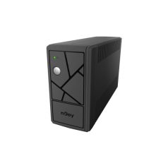   NJOY Szünetmentes  800VA - Keen 800 USB (2 Schuko, line-interaktív, USB menedzsment, RJ11/45 vonalvédelem, fekete)