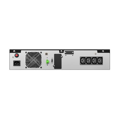 NJOY Szünetmentes 1000VA - Runa 1000 (On-line, RS232, USB, szoftver, LCD kijelző, 2U rack)