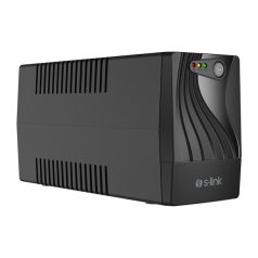   S-Link szünetmentes 800VA - MIGHT U80 (600VA, 12V7Ah*1, 360W, Line-Interactive, 2 schuko)