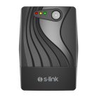 S-Link szünetmentes 800VA - MIGHT U80 (600VA, 12V7Ah*1, 360W, Line-Interactive, 2 schuko)