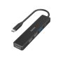   Hama USB HUB - 200117 (USB-C 5in1, 1xUSB 3.2, 2xUSB 2.0, 1xUSB-C, 1xHDMI, fekete)