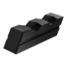 Rampage Gamepad töltő - RP-PS4 (dokkoló 2x PS4 kontroller töltéséhez, fekete)