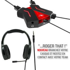   Spirit of Gamer Egér/Billentyűzet adapter konzolokhoz - SOG-CONV2 (Audio, 3x USB-A, 2x USB-C, Nintendo/PS4/PS3/Xbox One)