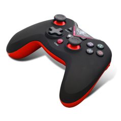   Spirit of Gamer Gamepad Vezeték Nélküli - XGP WIRELESS Red (USB, Vibration, PC és PS3 kompatibilis, fekete-piros)