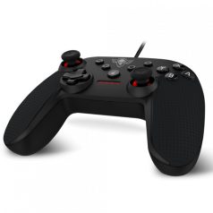   Spirit of Gamer Gamepad - PGS Switch Controller (USB, 2,5m kábel, Switch kompatibilis, fekete-piros)