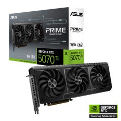   Asus Videokártya - nVidia PRIME-RTX5070TI-16G (16384MB, GDDR7, 256bit, 1xHDMI, 3xDP)