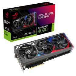 Asus Videokártya - nVidia ROG-STRIX-RTX4090-O24G-GAMING (24576MB, GDDR6X, 2640/21000 Mhz, 384bit, 2xHDMI, 3xDP)