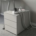 S-Link Túlfeszültségvédő - SPG301S (1,5m, 750 Joule, 16A, 3680W, 3db schuko, fehér)