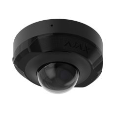   Ajax DOMECAM-MINI-8MP-BLACK-2.8mm DomeCam Mini 8 MP mini dómkamera, 2.8 mm, fekete