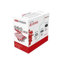   Hikvision DS-1LN5E-S UTP fali kábel, cat5e, 305 fm, dobozos kiszerelés, 0,5 mm rézmag