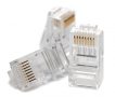   Hikvision DS-1M5EUA-15U/100PCS RJ45 csatlakozó, UTP fali kábelre (tömör), cat5e, önkioltó UL94V-2, 100 db/doboz, 8P8C