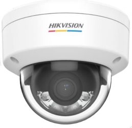 Hikvision DS-2CD1127G0-LUF (2.8mm)(D) 2 MP fix ColorVu IP dómkamera, láthatófény, beépített mikrofon
