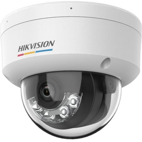 Hikvision DS-2CD1127G3-LIU (2.8mm) 2 MP WDR fix ColorVu IP dómkamera, IR/láthatófény, beépített mikrofon