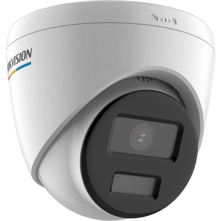 Hikvision DS-2CD1327G0-LUF (4mm)(C) 2 MP fix ColorVu IP turret kamera, láthatófény, beépített mikrofon