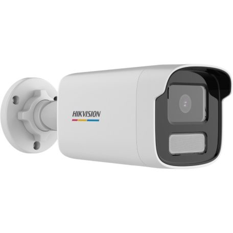 Hikvision DS-2CD1T27G0-LUF (6mm)(C) 2 MP fix ColorVu IP csőkamera, láthatófény, beépített mikrofon