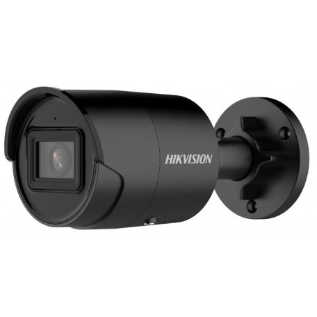 Hikvision DS-2CD2046G2-IU-B (2.8mm)(C) 4 MP AcuSense WDR fix EXIR IP csőkamera, 40 m IR-távolsággal, mikrofon, fekete