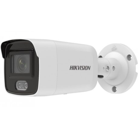 Hikvision DS-2CD2047G2-LU (6mm)(C) 4 MP WDR fix ColorVu AcuSense IP csőkamera, láthatófény, beépített mikrofon