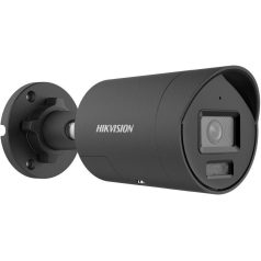   Hikvision DS-2CD2067G2H-LIU/SL-B(2.8)/eF 6 MP WDR fix ColorVu IP csőkamera, IR/láthatófény, beépített mikrofon, fény- és hangriasztás, fekete