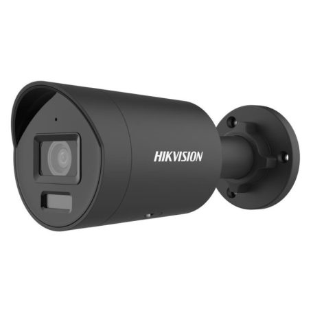 Hikvision DS-2CD2087G2H-LIU-B(2.8mm)(eF) 8 MP WDR fix ColorVu IP csőkamera, IR/láthatófény, beépített mikrofon, fekete