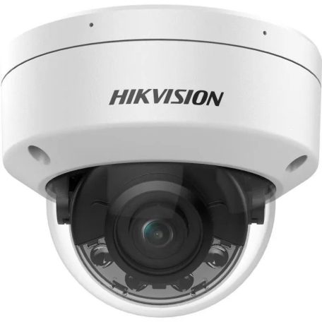 Hikvision DS-2CD2147G2H-LISU (2.8mm)(eF) 4 MP WDR fix ColorVu IP dómkamera, IR/láthatófény, hang I/O, riasztás I/O, mikrofon