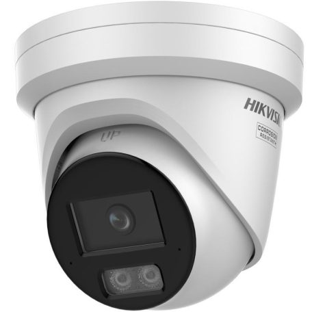 Hikvision DS-2CD23123G2-LI2UY (2.8mm) 12 MP WDR fix AcuSense IP turret kamera, IR/láthatófény, beépített mikrofon, NEMA 4X