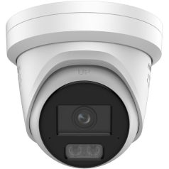   Hikvision DS-2CD23166G3-IS2UY/SL (2.8mm) 16 MP WDR fix AcuSense IP turret kamera, fény- és hangriasztás, hang I/O, riasztás I/O, NEMA 4X