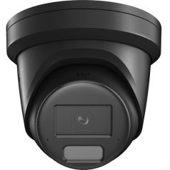   Hikvision DS-2CD2346G2H-IS2U/SL-B(2.8mm) 4 MP WDR fix EXIR AcuSense IP turret kamera, beépített mikrofon, fény-/hangriasztás, fekete
