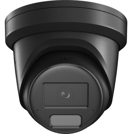 Hikvision DS-2CD2346G2H-IS2U/SL-B(2.8mm) 4 MP WDR fix EXIR AcuSense IP turret kamera, beépített mikrofon, fény-/hangriasztás, fekete