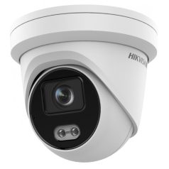   Hikvision DS-2CD2347G2-LU (4mm)(C) 4 MP WDR fix ColorVu AcuSense IP turret kamera, láthatófény, beépített mikrofon