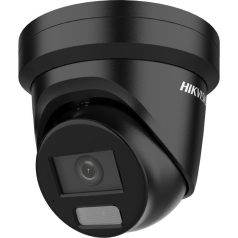   Hikvision DS-2CD2347G2H-LIU-B(2.8mm)(eF) 4 MP WDR fix ColorVu IP turret kamera, IR/láthatófény, beépített mikrofon, fekete