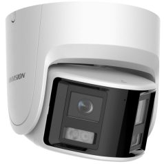   Hikvision DS-2CD2347G2P-LSU/SL(2.8mm)(C) 4 MP WDR fix ColorVu AcuSense IP panoráma turret kamera, láthatófény, fény- és hangriasztás