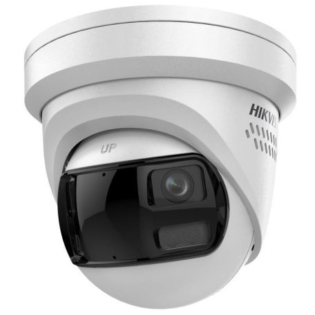 Hikvision DS-2CD2363G2P-LISU/SL(180) 6 MP WDR panoráma IP turret kamera, IR/láthatófény, fény- és hangriasztás, beépített mikrofon