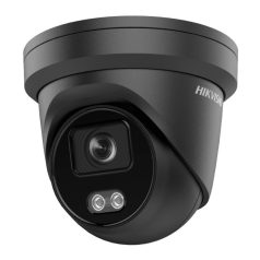   Hikvision DS-2CD2367G2-LU-B (2.8mm)(C) 6 MP WDR fix ColorVu AcuSense IP turret kamera, láthatófény, beépített mikrofon, fekete