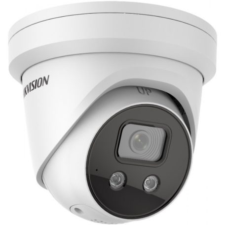 Hikvision DS-2CD2386G2-ISU/SL (6mm)(C) 8 MP WDR fix EXIR AcuSense IP turret kamera, mikrofon, fény- és hangriasztás, riasztás I/O