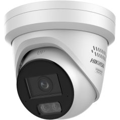   Hikvision DS-2CD2387G3-LIS2UY/SRB(2.8mm) 8 MP fix ColorVu IP turret kamera,IR/láthatófény,fény- és hangriasztás,hang I/O,riasztás I/O, NEMA4X