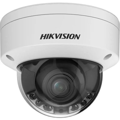 Hikvision DS-2CD2747G2HT-LIZS (2.8-12mm) 4 MP ColorVu WDR motoros IP dómkamera, IR/láthatófény, hang I/O, riasztás I/O