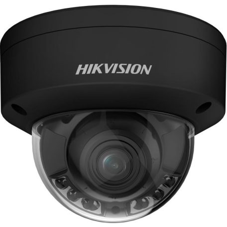 Hikvision DS-2CD2767G2HT-LIZS-B (2.8-12) 6 MP ColorVu WDR motoros IP dómkamera, IR/láthatófény, hang I/O, riasztás I/O, fekete