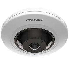   Hikvision DS-2CD2955G0-ISU (1.05mm) 5 MP WDR mini IR IP fisheye kamera 180° látószöggel, hang I/O, riasztás I/O