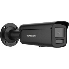   Hikvision DS-2CD2T123G2-2LI2UY-B (2.8mm) 12 MP AcuSense WDR fix IP csőkamera, IR/láthatófény, beépített mikrofon, NEMA 4X, fekete