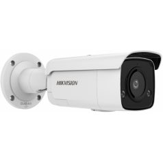   Hikvision DS-2CD2T46G2-ISU/SL (2.8mm)(C) 4 MP AcuSense WDR fix EXIR IP csőkamera, mikrofon, fény-/hangriasztás, riasztás I/O, hang I/O