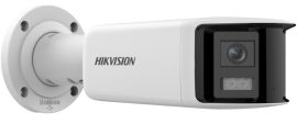 Hikvision DS-2CD2T47G2P-LSU/SL(2.8mm)(C) 4 MP ColorVu AcuSense fix IP panoráma csőkamera, mikrofon, fény/hangriasztás, hang I/O, riasztás I/O